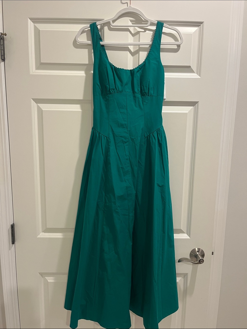 Abercrombie & Fitch Green Dylan Midi Dress - Bra Free Collection
